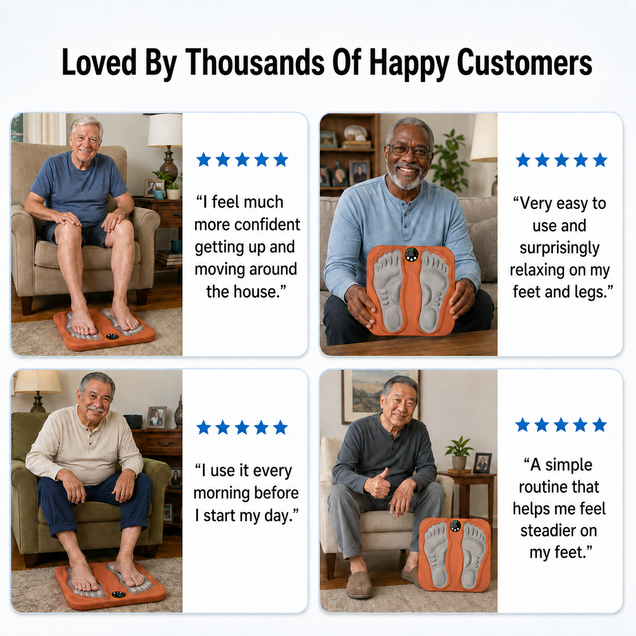 Easier Standing With The Nelorvi Foot Massager