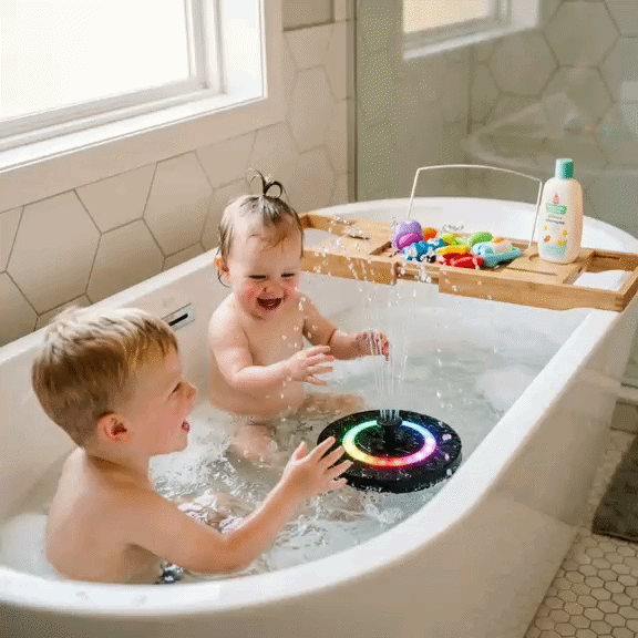 No Crying Bath Time With Nelorvi Bath Fountain