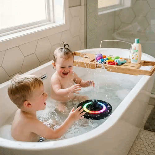 No Crying Bath Time With Nelorvi Bath Fountain