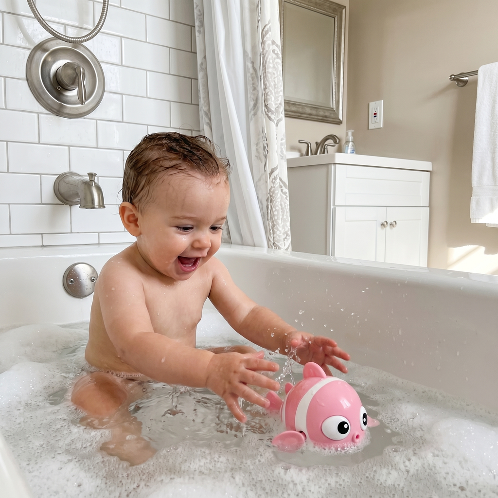 Wind-Up Baby Fish Toy